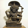 Wood Carving | Vishnu on Anantha | 17th Century, Kerala | Height:32 | Width:20 inches