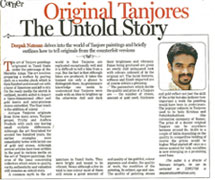 Original Tanjores The Untold Story